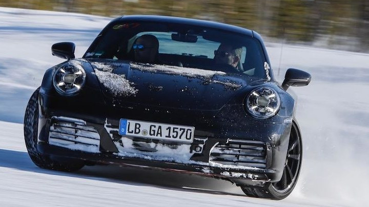 Nouvelle Porsche 911 Front